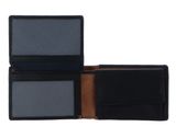 CHIEMSEE Houston RFID Mini Wallet Black / Cognac CHIEMSEE Houston RFID Mini Wallet Black / Cognac