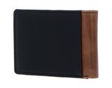 CHIEMSEE Houston RFID Mini Wallet Black / Cognac CHIEMSEE Houston RFID Mini Wallet Black / Cognac