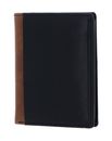 CHIEMSEE Houston RFID Wallet with Flap Black / Cognac CHIEMSEE Houston RFID Wallet with Flap Black / Cognac