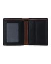CHIEMSEE Houston RFID Wallet with Flap Black / Cognac CHIEMSEE Houston RFID Wallet with Flap Black / Cognac