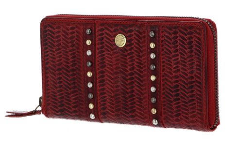 CHIEMSEE Perth Zip Around Wallet Red