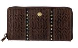 CHIEMSEE Perth Zip Around Wallet Brown CHIEMSEE Perth Zip Around Wallet Brown