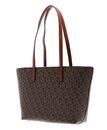 DKNY Bryant Zip Tote M Mocha / Crml DKNY Bryant Zip Tote M Mocha / Crml
