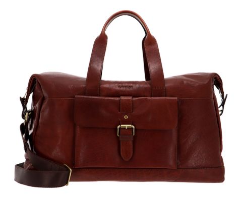 SADDLER Charles Weekend Bag Midbrown