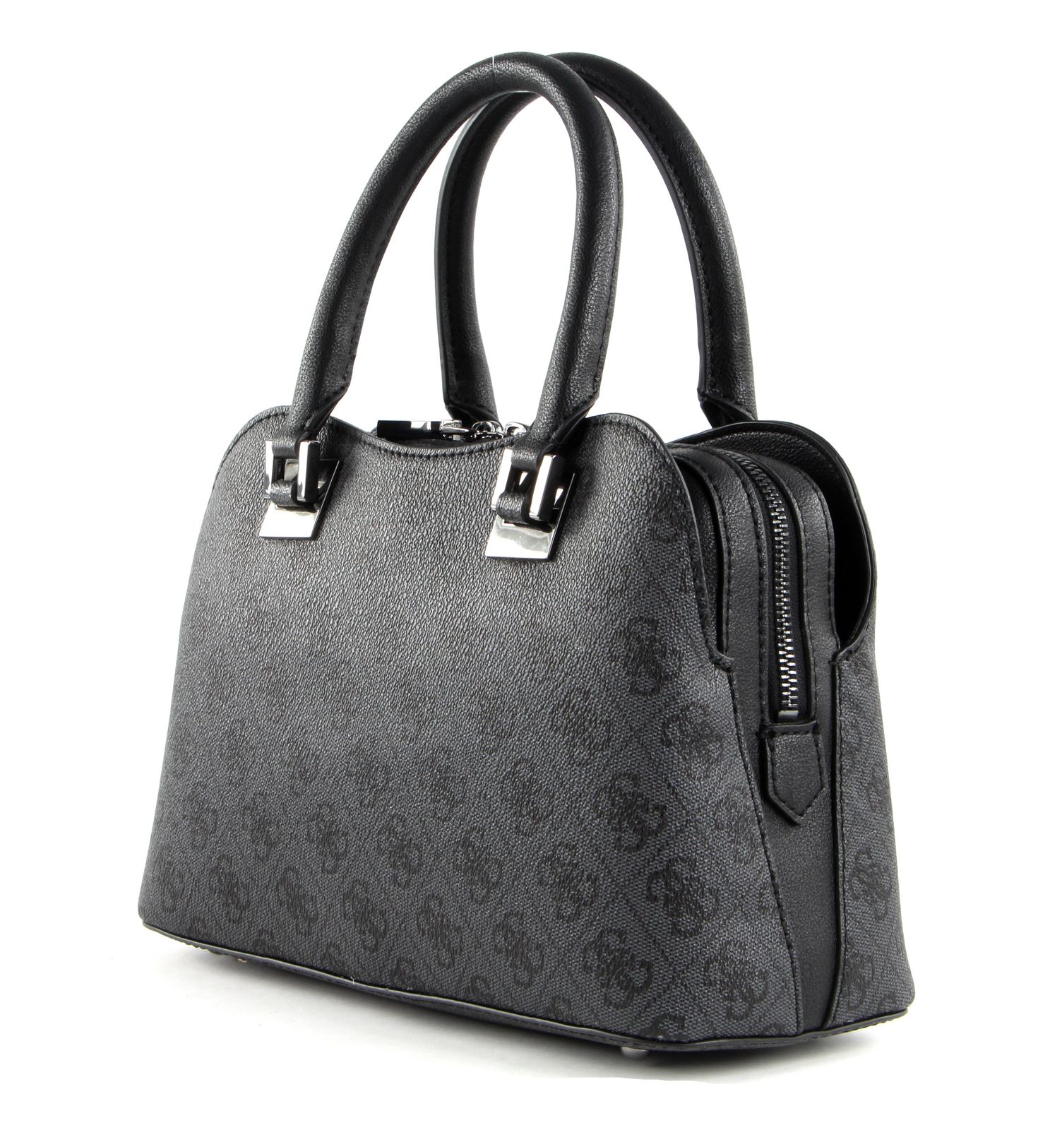 mini camera bolsa in signature canvas coach