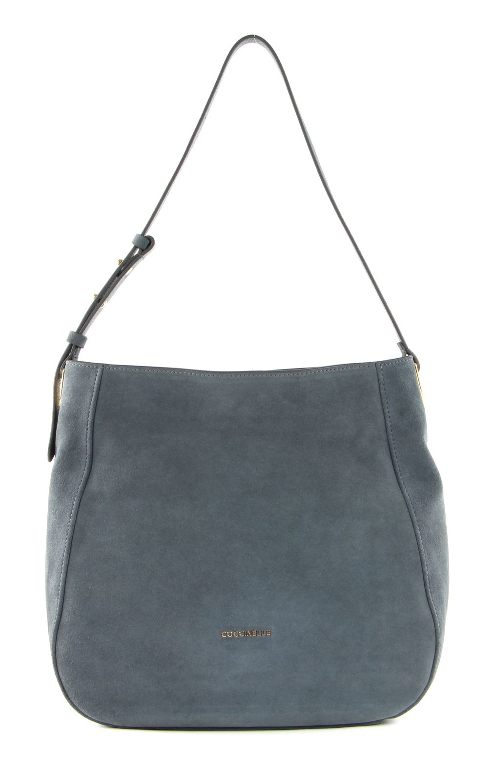grey suede handbag