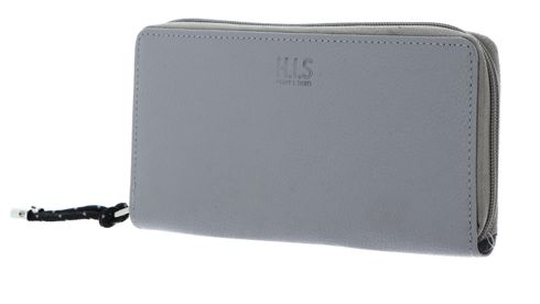 H.I.S Zip Around Wallet Grey