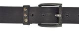 Vanzetti 35mm Leather Belt W75 Black - kürzbar