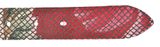 Vanzetti 30mm Leather Belt W75 Red - Varied
