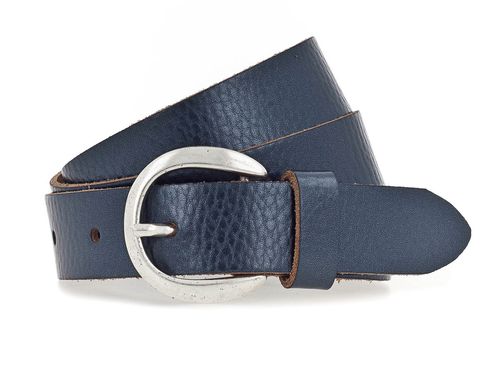 Vanzetti 25mm Belt W65 Dark Blue Metallic