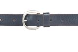 Vanzetti 25mm Belt W65 Dark Blue Metallic