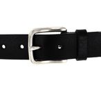 Vanzetti 35mm Full Leather Belt W75 Black Vanzetti 35mm Full Leather Belt W75 Black