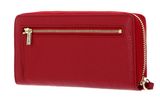 LANCASTER Dune Zip Around Wallet Rouge LANCASTER Dune Zip Around Wallet Rouge