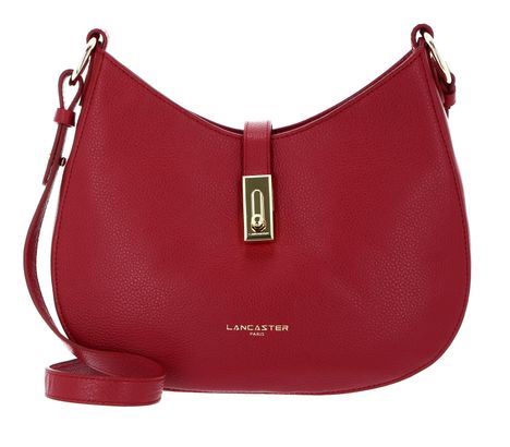 LANCASTER Foulonne Milano Shoulder Bag Rouge