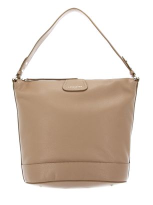 LANCASTER Dune Shoulder Bucket Bag Naturel