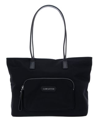 LANCASTER Basic Premium Shopping Bag Noir