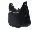LANCASTER Basic Premium Hobo Bag Noir LANCASTER Basic Premium Hobo Bag Noir