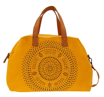 SOCCX Aisha Bowling Bag Yellow