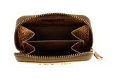 PATRIZIA PEPE Zip Around Wallet Gold Star PATRIZIA PEPE Zip Around Wallet Gold Star