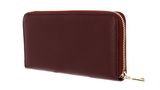 PATRIZIA PEPE Pepe City Zip Around Wallet Savage Brown