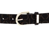 Calvin Klein CK Must Round Belt W95 Brown Mono