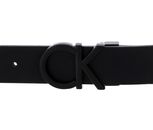 Calvin Klein Adjustable Belt 3.5 W95 CK Black - shortenable