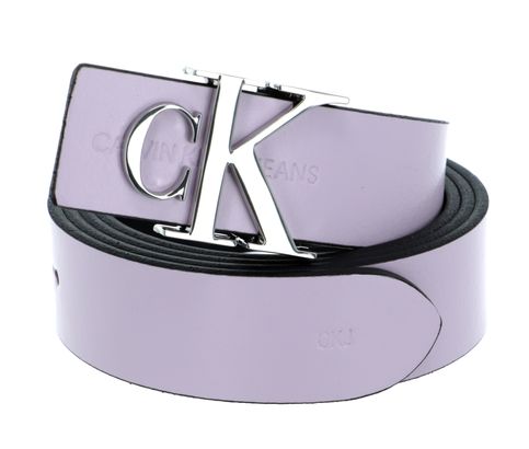 Calvin Klein Logo Belt W80 Pearly Pink