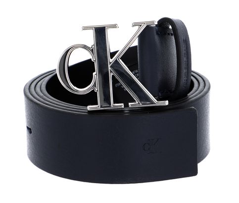 Calvin Klein Mono Plaque Belt W95 Navy