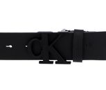 Calvin Klein Mono Plaque Belt W95 Black