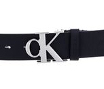 Calvin Klein Mono Plaque Belt W80 Navy