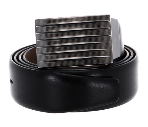 Vanzetti 35mm Leather Belt W110 Black