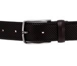 Vanzetti 35mm Leather Belt W110 Dark Brown - shortenable Vanzetti 35mm Leather Belt W110 Dark Brown - shortenable
