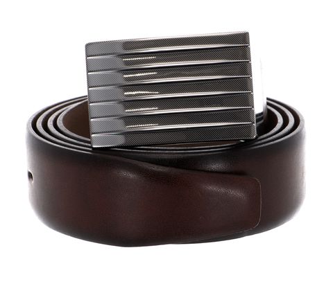 Vanzetti 35mm Leather Belt W85 Dark Brown Vanzetti 35mm Leather Belt W85 Dark Brown