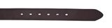 Vanzetti Classics 35mm Full Leather Belt W100 Dark Brown - shortenable Vanzetti Classics 35mm Full Leather Belt W100 Dark Brown - shortenable