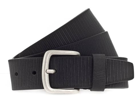 Vanzetti 40mm Leather Belt W95 Black - shortenable