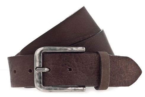 Vanzetti 40mm Leather Belt W90 Dark Brown - shortenable