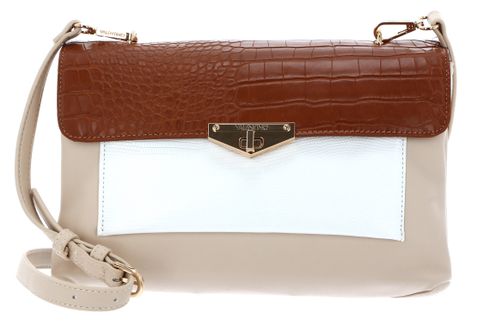 VALENTINO Abby Crossbody Bag Cuoio / Multicolor