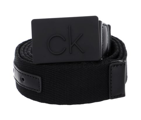 Calvin Klein CK Debossed Belt W110 CK Black