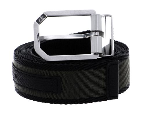 Calvin Klein Reversible Belt 3.5 W80 Black / Olive