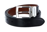 THE BRIDGE Brunelleschi Men's Belt H. 3,00 W110 Marrone 14 - Nero / Palladio THE BRIDGE Brunelleschi Men's Belt H. 3,00 W110 Marrone 14 - Nero / Palladio