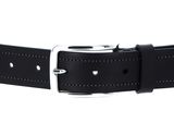 THE BRIDGE Brunelleschi Men's Belt W110 Nero - shortenable THE BRIDGE Brunelleschi Men's Belt W110 Nero - shortenable