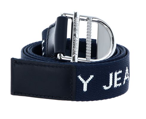 TOMMY HILFIGER TJW Essential Webbing Belt W75 Twilight Navy