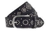 b.belt Mea Silver Belt W100 Black b.belt Mea Silver Belt W100 Black
