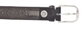 b.belt Mea Silver Belt W100 Black b.belt Mea Silver Belt W100 Black