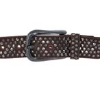 b.belt Zoe Black Leather Belt W80 Dark Brown