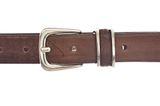 b.belt Charlisa Gold Belt W85 Dark Brown - shortenable b.belt Charlisa Gold Belt W85 Dark Brown - shortenable