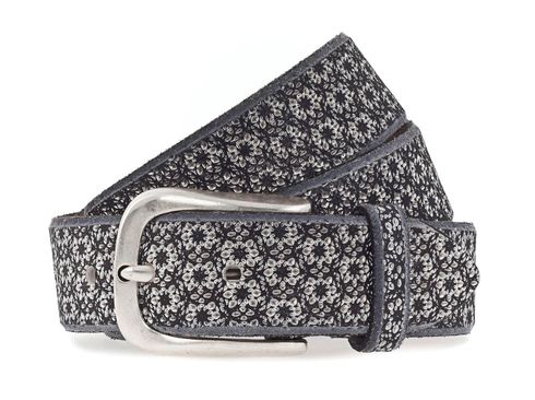 b.belt Tessa Gold Ledergürtel W105 Black / Silver b.belt Tessa Gold Ledergürtel W105 Black / Silver