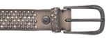 b.belt Zoe Black Leather Belt W100 Taupe