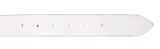 MUSTANG Woman´s Leather Belt 3.5 W105 White