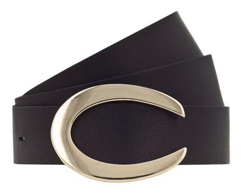 Vanzetti 30mm Leather Belt W90 Black Vanzetti 30mm Leather Belt W90 Black